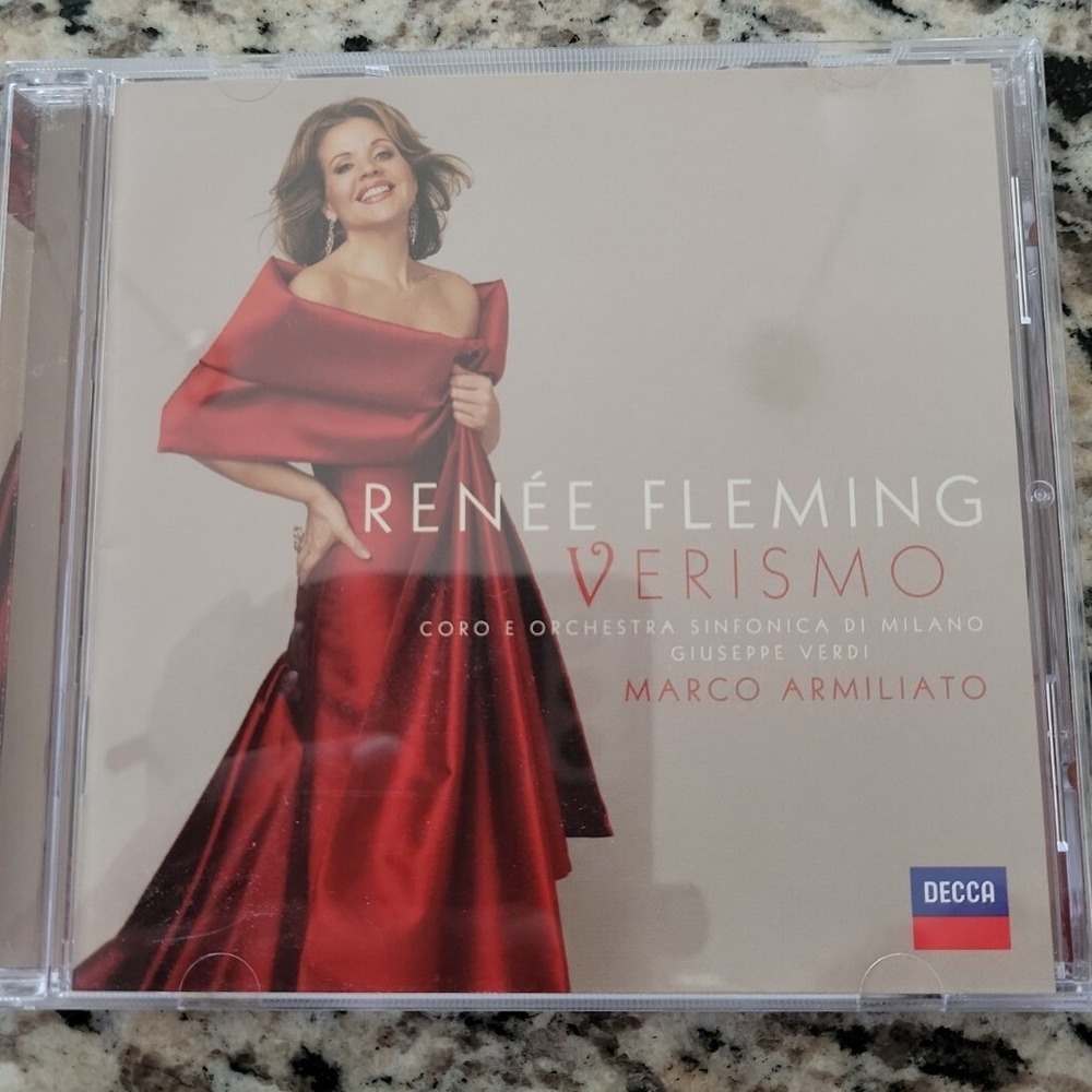 Renee Fleming Verismo CD Decca‎ 2009 Marco Armiliato Puccini Opera Soprano